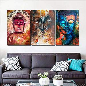 Buddha painting Blue Astral Buddha face Flagship BW1901