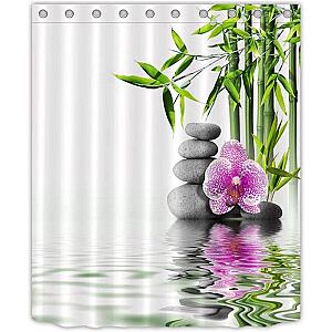 Buddha Shower Curtain  creek Flagship BW1901