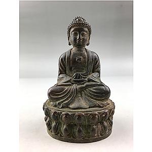 Ancient and exquisite bronze Buddha made by hand in China Flagship ET2101