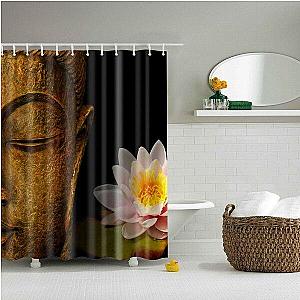 Buddha Shower Curtain  approach Flagship BW1901