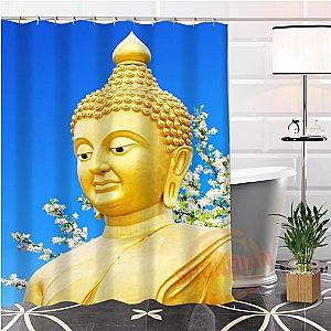 Buddha Shower Curtain  pride Flagship BW1901