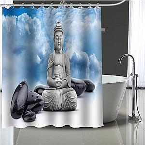 Buddha Shower Curtain  sand Flagship BW1901