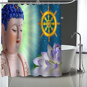 Buddha Shower Curtain  ship Flagship BW1901