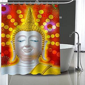 Buddha Shower Curtain  thought Flagship BW1901