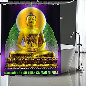 Buddha Shower Curtain  virtue Flagship BW1901