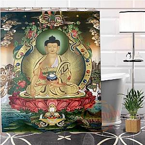 Buddha Shower Curtain  universe Flagship BW1901