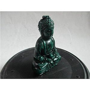 Buddha Statue  Handmade Green Jade Flagship BW1901