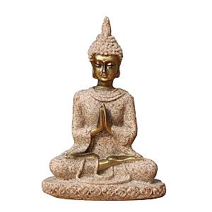 Buddha Statue  Miniature Prayer Flagship BW1901