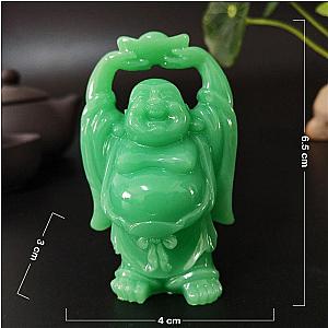 Buddha Statue  Smiling Green Jade Flagship BW1901