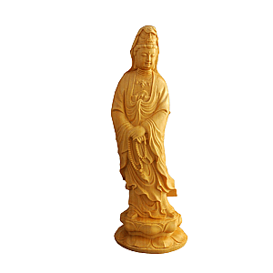 Buddha statue  Wooden miniature Flagship BW1901