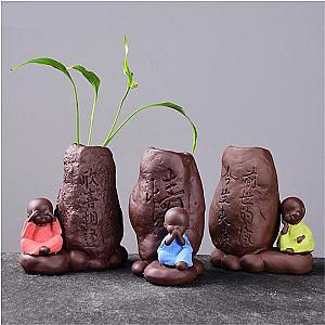 Flower pot Buddha  Rock Flagship BW1901