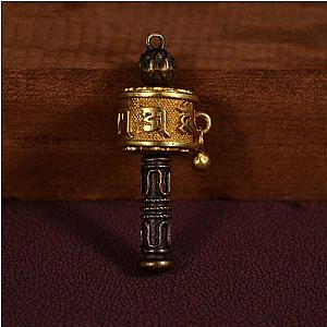 Prayer wheel Buddhist pendant 6 syllables Flagship BW1901