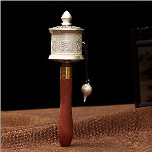 Prayer Wheel Six Syllables White Flagship BW1901