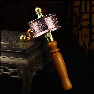 Prayer wheel six syllables copper alloy Flagship BW1901