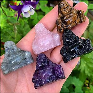 Natural Crystal Buddha - Self Healing - Gift Ideas Flagship ET2101