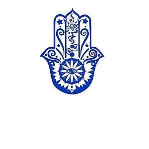 Sticker Buddha  Hand of Fatma Blue Flagship BW1901