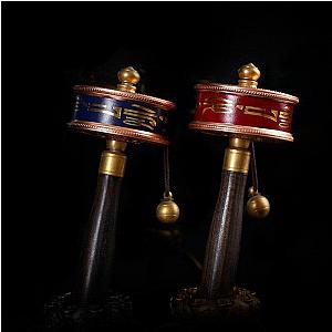 Tibetan prayer wheel copper six syllables Flagship BW1901