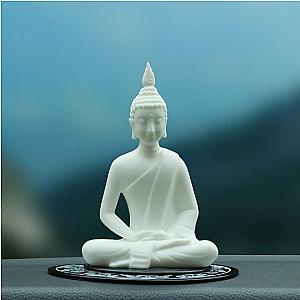 TANGPIN TEA- White Ceramic Statues Buddha Porcelain Crafts Decoration Chinese Kung Fu Tea Accessories Flagship ET2101