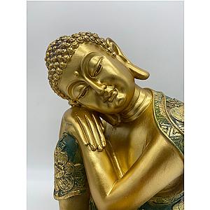 Sleeping Buddha Statue with a lotus, Buddha Statue, Home Gifts, Decorative Gifts for Home Flagship ET2101