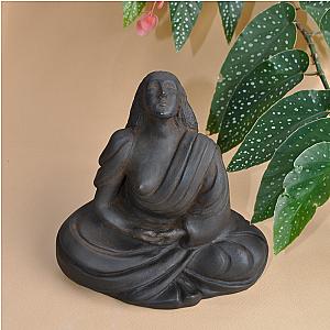 Goddess Statue, Woman Buddha Sculpture, Female Buddha Statue, Spiritual Art, Meditation Statue, Altar Art, Yoga Studio Decor, Lesbian Art Flagship ET2101