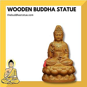 Wooden Buddha Statue