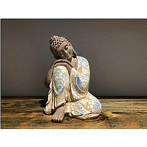 Sleeping Buddha Statues | Zen | Meditation| Buddhism |Indoor Garden Decor | Father's Day Gift | Gift for Him | Home Decor Flagship ET2101