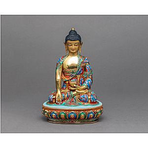 Shakyamuni Buddha Statue | Plated with Gold | Handmade Statue Flagship ET2101