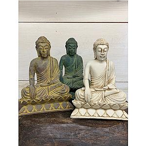 Lotus Buddha Statue | Traditional Buddha Figurine for Yogi Gift | Spiritual Buddha Home Decor Flagship ET2101