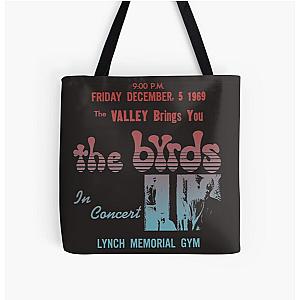 The Byrds concert graphic All Over Print Tote Bag