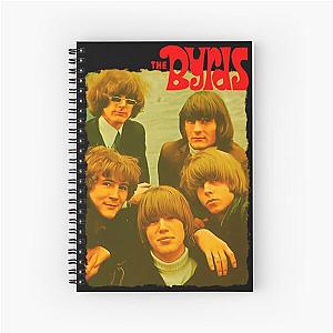 The Byrds  Retro 60s Rock Spiral Notebook