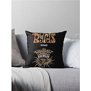 Byrds Dylan Throw Pillow