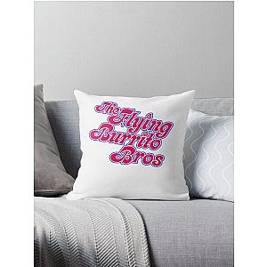 The Byrds Mr Tambourine - The Flying Burrito Bros Throw Pillow