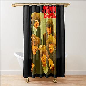 The Byrds  Retro 60s Rock Shower Curtain