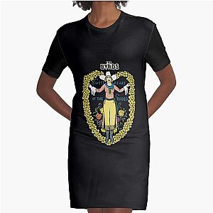 THE BYRDS Graphic T-Shirt Dress