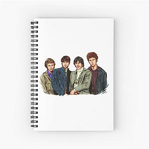 The Byrds - An illustration by Paul Cemmick Spiral Notebook