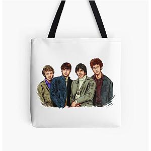 The Byrds - An illustration by Paul Cemmick All Over Print Tote Bag