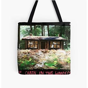 The Cabin  in the Woods All Over Print Tote Bag