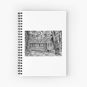 The Cabin In The Woods Spiral Notebook