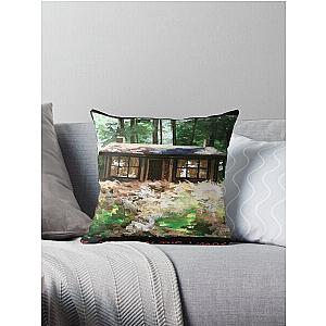 The Cabin  in the Woods Throw Pillow