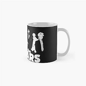 Cars He White Stencil Essential Funny Classic Mug