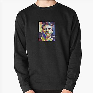 Dj T-Shirt Andrew Taggart -The Chainsmokers Background Pullover Sweatshirt