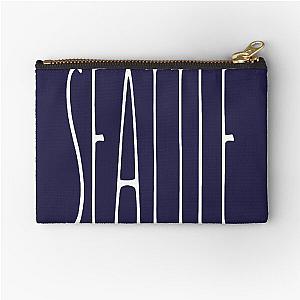 Simple Zipper Pouch for the Chainsmokers Inspired Music or Band with Tall Text Typography and Aesthetic Minimalist Design