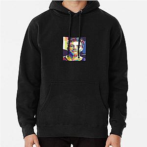 D J T-Shirt Andrew Taggart - The Chainsmokers Background Pullover Hoodie