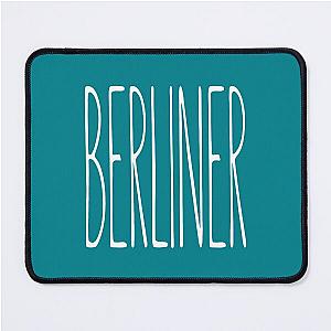 Tall Typography, Aesthetic Minimalist Design, Music Band Mouse Pad