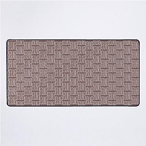 Berliner, Hohe Texttypografie, ästhetisches Design, The Chainsmokers inspiriert, Mu Desk Mat