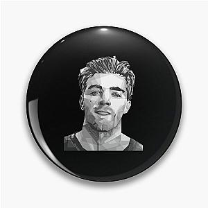 Dj T-Shirt Andrew Taggart - The Chainsmokers Black and White Pin