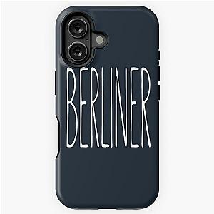 BERLINER Aesthetic Minimalist Design The Chainsmokers inspired Music Band Simple iPhone Case