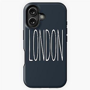 London Tall Typography Aesthetic Design The Chainsmokers inspired Music Band Simple iPhone Tough Case