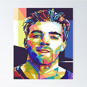 Dj ShirtsAndrew Taggart - The Chainsmokers Background Poster