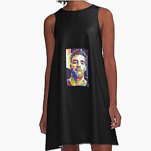The Chainsmokers Background A-Line Dress